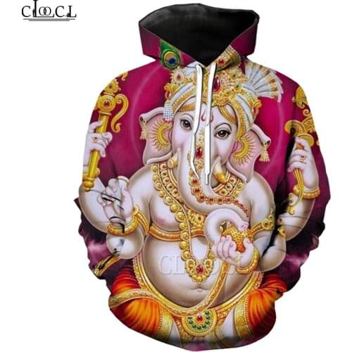 CLOOCL Hinduism God Lord Ganesha Fashion 3D Print Hip Hop Hoodie Men Women Sweatshirt Casual Designs Hooded Coat Drop Shipping