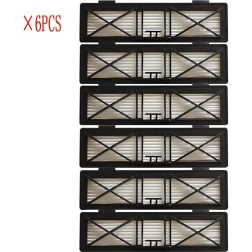 6pcs HEPA filter for Neato Botvac D7 D3 D4 D5 D6 D70 D75 D80 D85 for Neato Botvac 75e 80 85 filters Vacuum cleaner parts