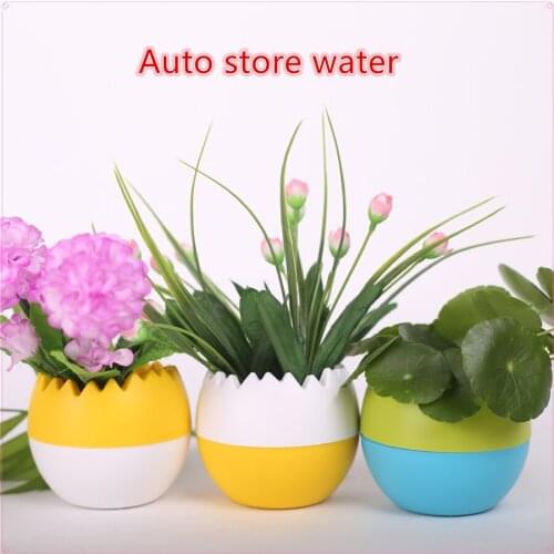 Creative Eggshell Mini Flower Planting Pot Gardening Plastic Pots Plant Garden Supplies
