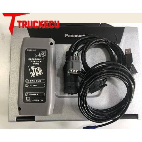 Construction Servicemaster JCB diagnostic KIT JCB Service Master v1.73.3 for JCB Excavator truck diagnostic scanner+CF52 LAPTOP