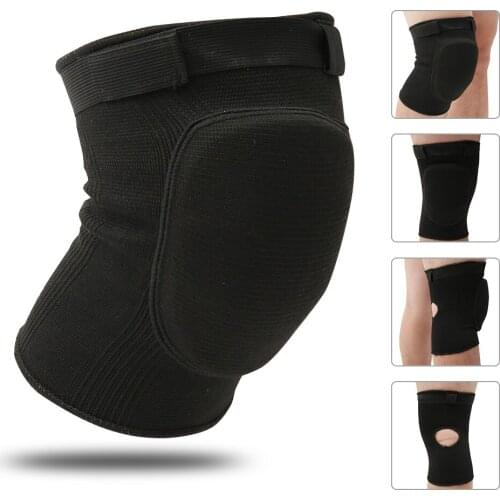 1 PC Elastic Knee Pads Compression Knee Brace Support Sports Kneepad Men Fitness Gear Basketball Volleyball Brace Protector