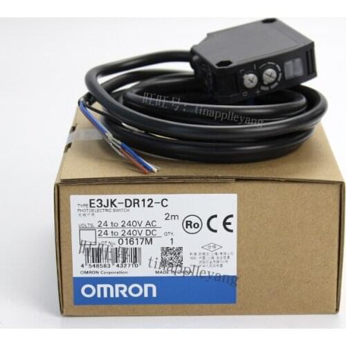 Omron E3JK series photoelectric switch E3JK-TP12-C 2M brand new original 100% genuine spot