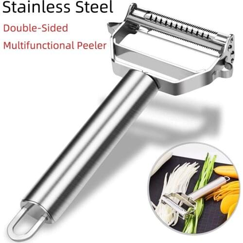 Stainless Steel Peeler Vegetable Grater Carrot Fruit Potato Slicing Kitchen Utensils Household Cooking Aid Gadget Accessories