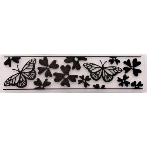 YINISE Plastic Embossing Folder For Scrapbook Stencils BUTTERFLY BACKGROUND DIY Photo Album Cards Making Decoration Scrapbooking