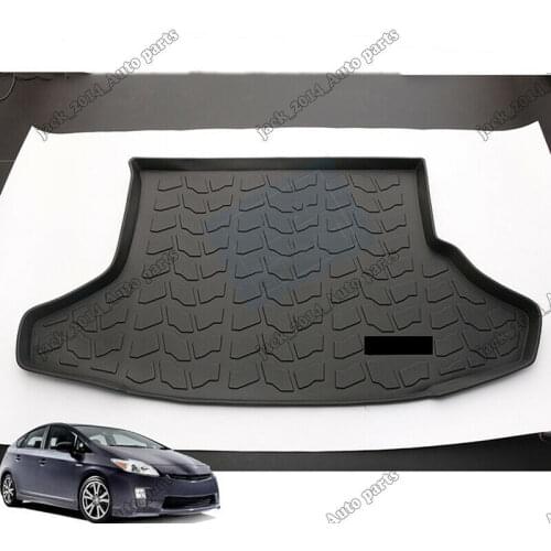 Fit for Toyota Prius 2010 2011 2012 2013 2014 2015 Black Rear Trunk Tray Boot Cargo Liner Floor Mat 1pcs
