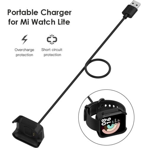 Portable Magnetic Wireless Charging Dock USB Charging Cable for Xiaomi Mi Watch Lite Redmi Watch Smartwatch Accessories