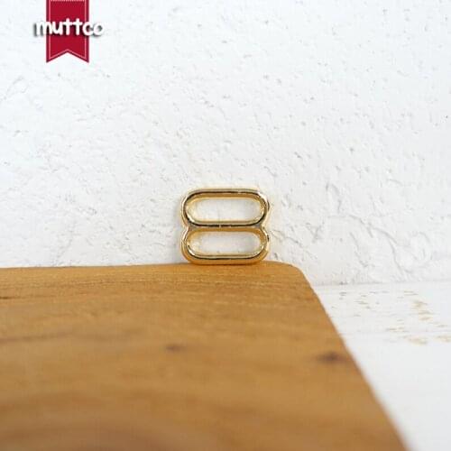 DIY dog collar For 15mm Webbing Adjustable Buckles Loops DIY Straps Bag accessory high quality Plated Metal BZK-15G