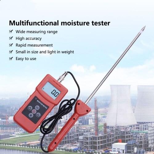 High Frequency MS350A Moisture Meter Tester Analyzer for Soil ,Silver Sand, Chemical Combination Powder, Coal Powder Chemical P