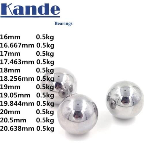 High Quality GCR15 Solid ball High precision 0.5kg G10 16 17 18 19 20 mm hardness bearing ball For CNC impact test NO MAGNET