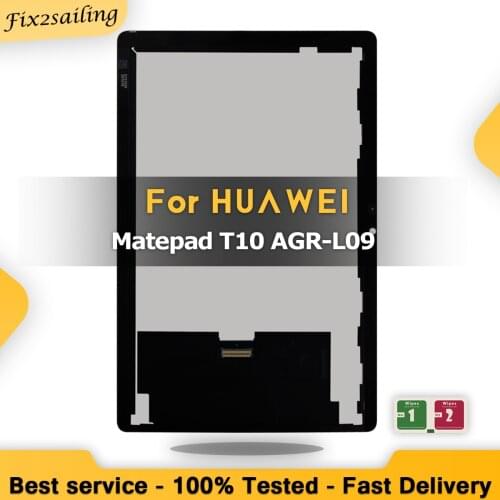 New Tested Super Quality 9.7" LCD For Huawei MatePad T10 AGR-L09 AGR-W03 Display Touch Screen Digitizer Assembly Replacement
