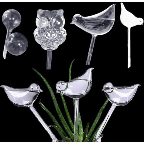 Travel Automatic Flower Watering Device Waterer Self Watering Globes Bulb Bird Shape Patio Lawn Garden Pot Planter/1pcs