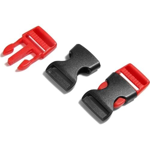 10pcs Plastic Backpack Strap Buckle Quick Side Release Buckle for Bag Luggage Outdoor Backpack Strap Belt Webbing Lether Craft