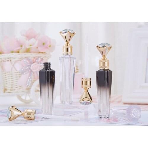 3ml Diamond Cap Plastic Lip Gloss Tube Diy Lip Gloss Containers Bottle Empty Cosmetic Container For Women Makeup Accessories