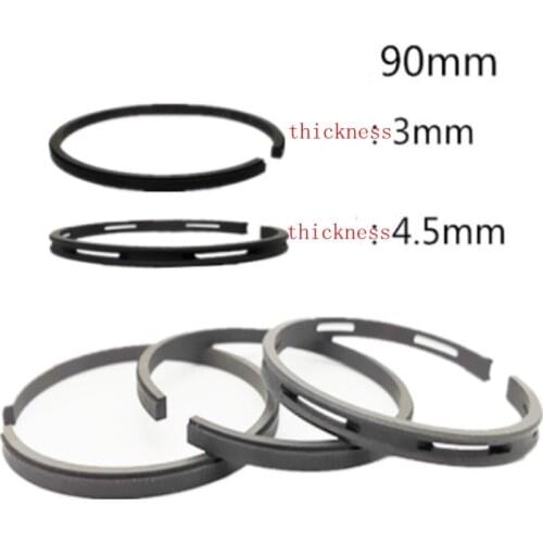 3 in 1 Set Air Compressor 2" 51mm 42/47/48/50/65/70/75/80/90/95mm Outer Diameter Balance Sealing Piston(OD) Ring