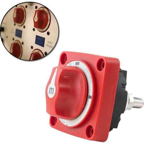 6007 Dual Battery Switch Selector Power Off Car Battery Power Controller Modification Switch
