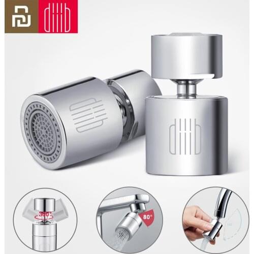 Youpin Diiib Daibai Faucet Aerator Water Tap Nozzle Bubbler 360° Splash-proof Water Saving Faucet Kitchen Filter Foamer Aerators