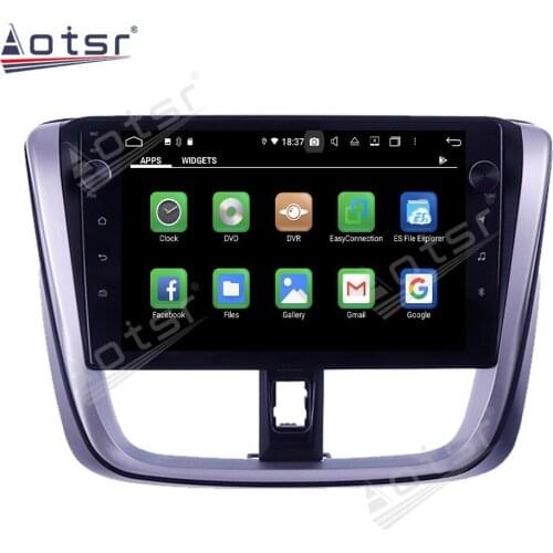 128G For Toyota Vios Yaris L 2016 - 2019 Android Car Radio Multimedia Video Player GPS Navigation IPS Screen PX6 No 2Din 2 Din