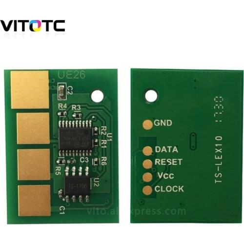 Toner Cartridge Chip For Lexmark E460 E360 E260 X463 X464 X466 For Dell 2330d 2330dn 2350d2350dn 3330dn 3333dn 3335dn Reset Chip