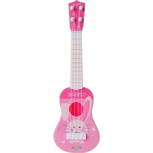 Children Trumpet Simulation Instrument Ukulele Mini Four-string Playable Musical Ukulele for child Guitar Music Toy