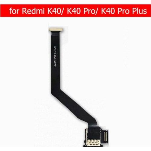 For Xiaomi Redmi K40/ K40 Pro/ K40 Pro Plus LCD Connect Flex Cable with Card Reader Ribbon Flex Repair Parts