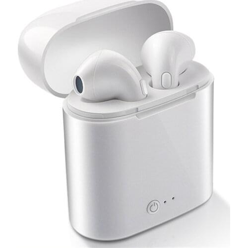 I7s TWS Wireless Earpiece Bluetooth-compatible Earphones sport Earbuds Headset With Mic For smart Phone iPhone Samsung Huawei