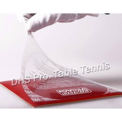 Adhesive plastic protective film for Table tennis rubber Ping pong protecting film for Non-Tacky rubbers