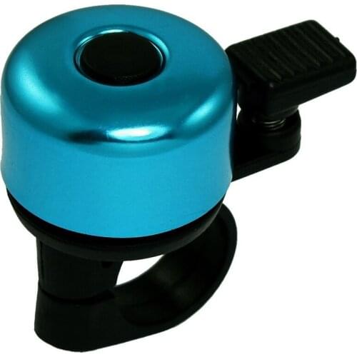 Bell Ring bike handlebar bell in aluminum - Blue