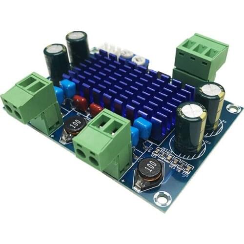 KYYSLB 120W*2 4-8ohm 8-28V TPA3116D2 Digital Amplifier Board High Power Amplifier Board Chassis Dedicated for Plug-in