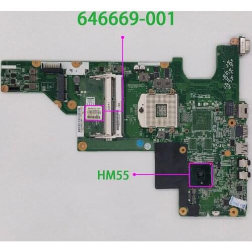 For HP Mini 630 Series 430 431 631 646669-001 HM55 PC NoteBook Laptop Motherboard Mainboard