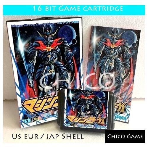 Mazin with Box and Manual for Sega MegaDrive Video Game Console 16 bit MD card