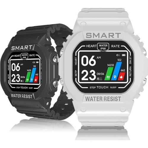 Nennbo 2020 Anti-fingerprint TFT screen men colorful smart watch women IP68 waterproof for Android IOS phone smartwatch new user