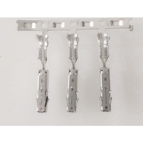50/100pcs/lot TE Crimp Terminals (pins) For Repair Wire For Audi VW Skoda Seat 1241380-1 000 979 025 E