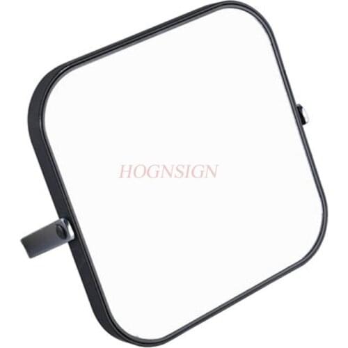 Single Sided Desktop Makeup Mirror Dressing Portable Beauty Mirror Folding Square Simple Portable Makeup Sale