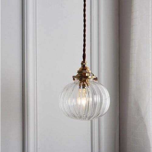 Industrial Art Globe Handmade Hanging Glass Ball Pendant Light Luminaire Suspendu kitchen chandelier