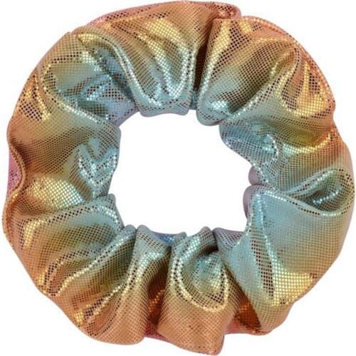 Coxeer 1pc Colorful Hair Scrunchy Fashion Mix Color Elastic Hair Tie Band Ponytail Holder Hair Rope For Girls Hair Accessories