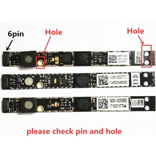 Laptop webcam/Camera board for Asus Y481 Y483 F455L X455 X455L D450C DX882L 04081-00051500 04081-00052600 00053900 00027100