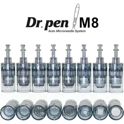 10Pcs Dr.Pen Ultima M8 Replaceable Cartridges Micro Needle Use On Dr Pen M8 Microneedling Pen Best Skin Therapy Face Care Tool