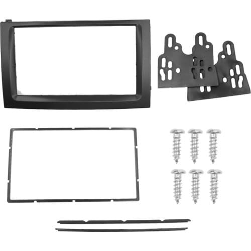 2 DIN Stereo Fascia Panel Refitting Frame Facia Car DVD/CD Radio Adapter Trim Install Mount Panel Kit For Skoda Fabia 2003-2006