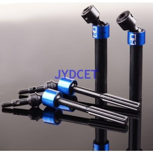 5451X 2pcs Hard Steel Splined CVD Swing Driveshaft Axles For Traxxas 1/10 E-Revo Summit Revo 3.3 E-MAXX T-MAXX