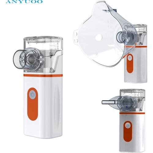 ANYUOO Mute Mini Mesh Nebulizer Ultrasonic Nebulisers Portable Physical Therapy Equipments