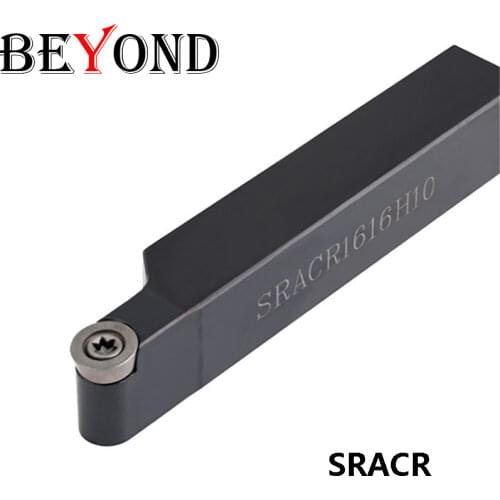BEYOND SRACR1616H08 SRACR2020K08 SRACR 2525 Lathe turning tools cnc External tool holder Boring Bar carbide inserts RCMT0803