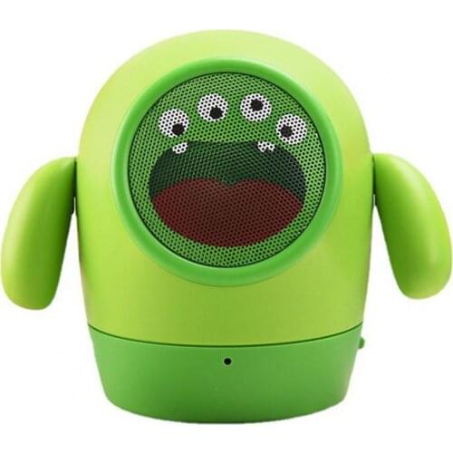 Bluetooth Speaker Cartoon Surround Stereo Sound Mini TF Card Portable Wireless Subwoofer Lightweight Lightweight for Phone
