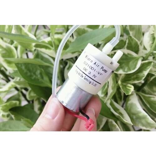 DC 3.7V 2.7W Micro RF-310 Motor Air Pump Vacuum Negative Pressure Self-priming Suction Pump for Aquarium/ Medical Instruments