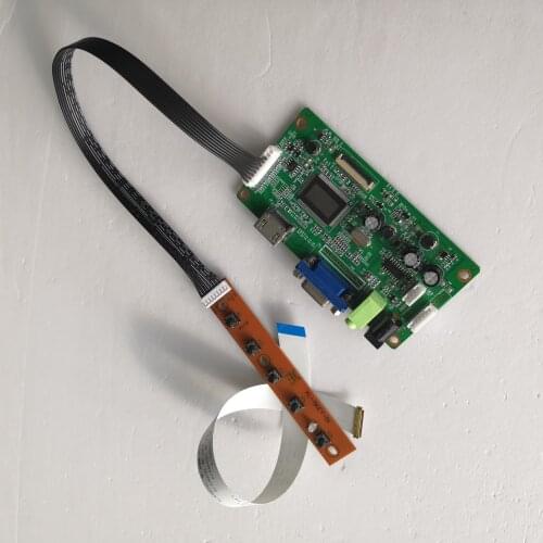 For NV173FHM-N46 30Pin LED EDP 17.3" monitor DRIVER Controller board LCD DIY EDP 1920×1080 KIT VGA SCREEN display