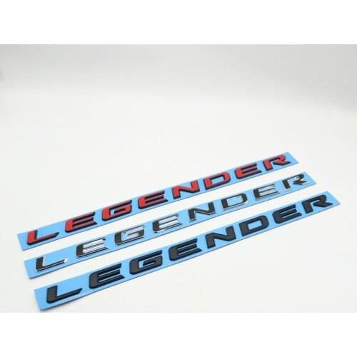 For Toyota Legender Emblem Car Front Bonnet Head Nameplate Badge Logo Letters Sticker