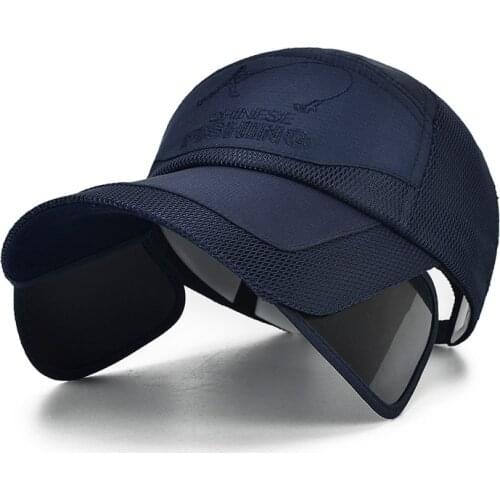 Summer Sun Hat Men Bucket Hats Women Boonie Hat Wide Brim UV Protection Male Mesh Breathable Fishing Cap Beach Hat bone gorras