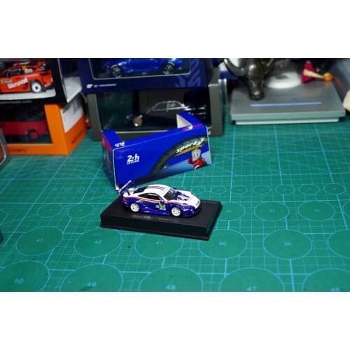 SPARK Model 1/64 2018 Le Mans GT Porsc 911 RSR #91 Salute painting Diecast Metal Model Car toy With Original Box