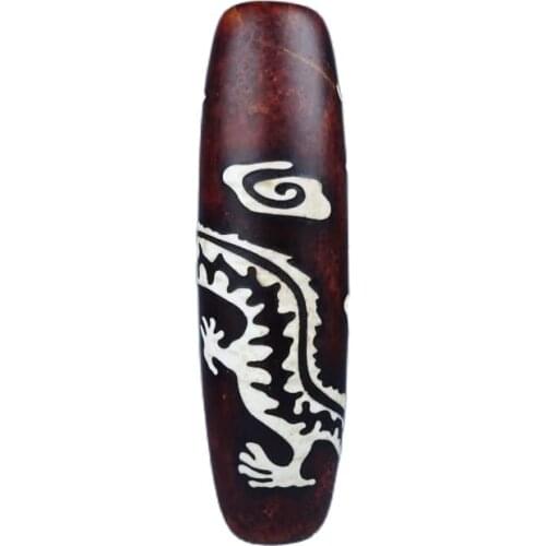 Natural Tibetan tianyanzhu agate (five claw dragon) Tianzhu collection