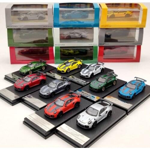 Original factory 1:64 Porsche911 GT2 RS Limited Collector Edition Metal Diecast Model Toy Gift