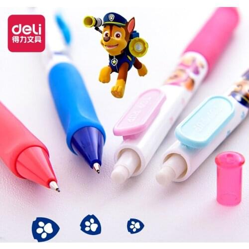 Deli dogs team Plastic Loose 0.5mm Pastille Hb Mechanical Pencils Pencil 0.5mm Kawaii Pencil Cute Mechanical Pencil 0.5mm